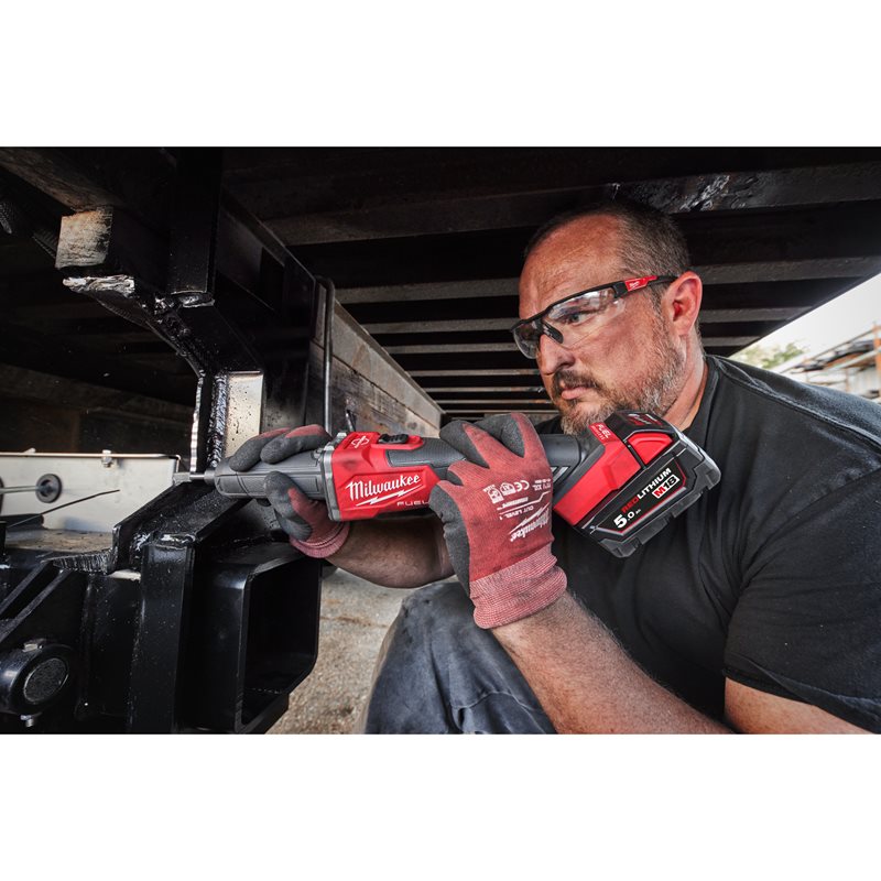 Milwaukee M18 FDGRB-0X Přímá bruska s posuvným spínačem